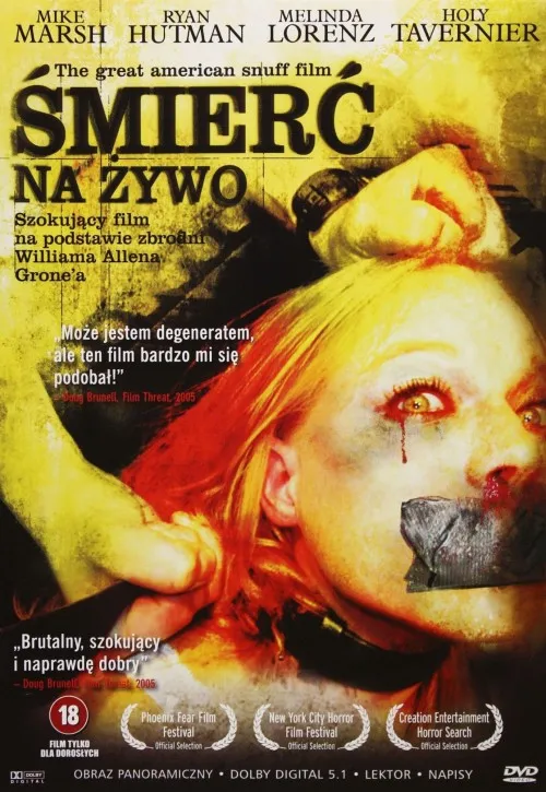 Plakat: Śmierć na żywo