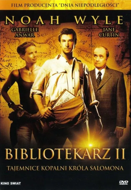 Plakat: Bibliotekarz 2: Tajemnice kopalni króla Salomona