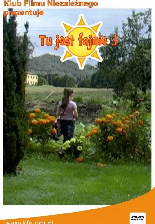 Plakat: Tu jest fajnie