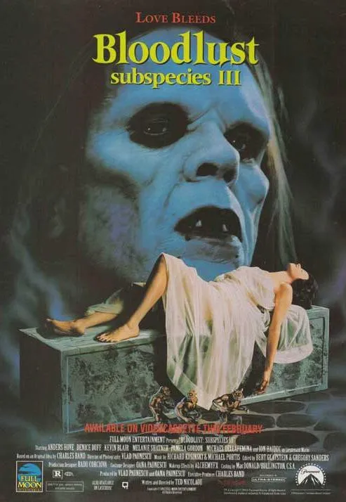 Plakat: Bloodlust: Subspecies III