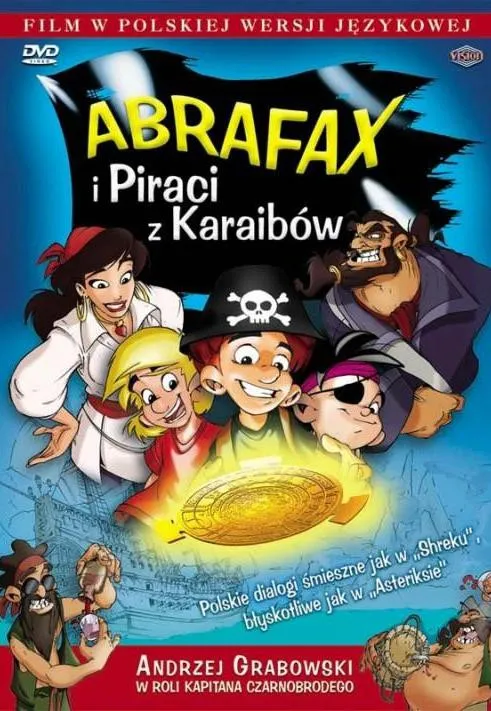 Plakat: Abrafax i piraci z Karaibów