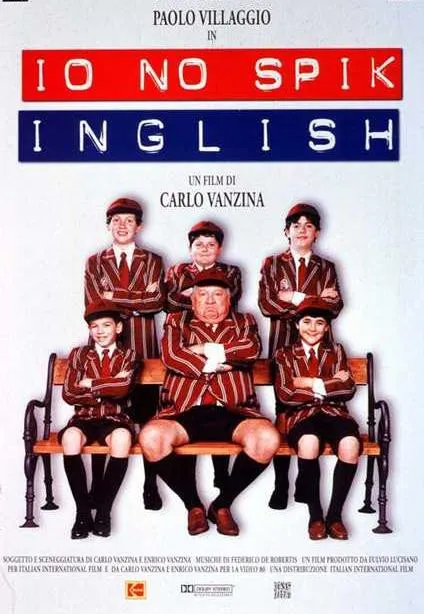 Plakat: Io no spik inglish