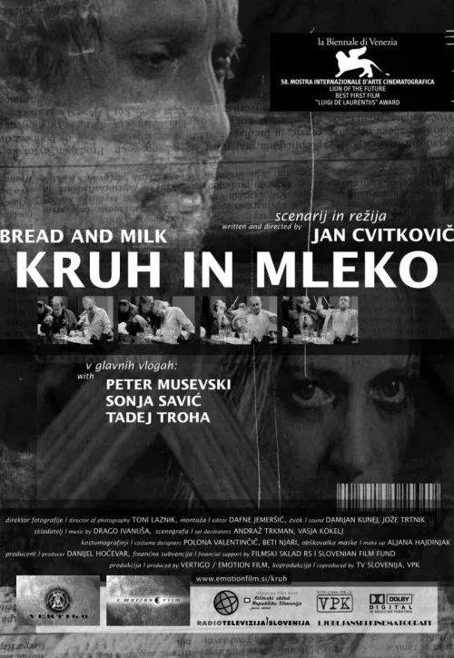 Plakat: Chleb i mleko