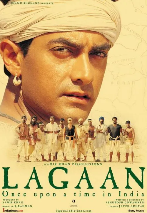Plakat: Lagaan: Dawno temu w Indiach