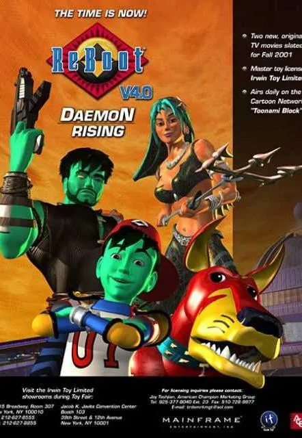 Plakat: ReBoot: Daemon Rising