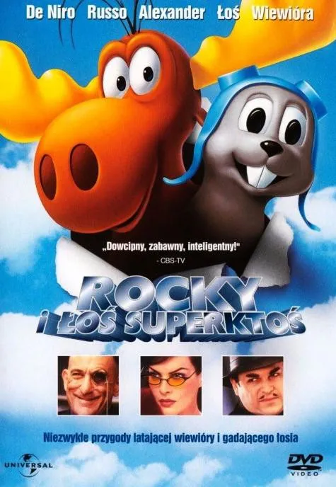 Plakat: Rocky i Łoś Superktoś
