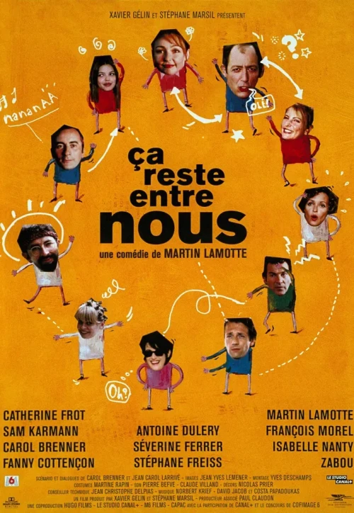 Plakat: Ça reste entre nous