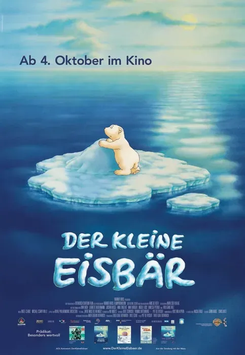 Plakat: Mały miś polarny
