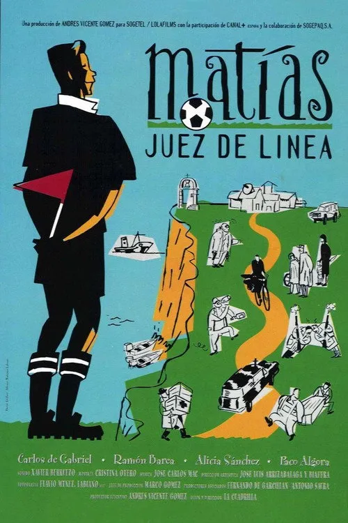 Plakat: Matías, juez de línea