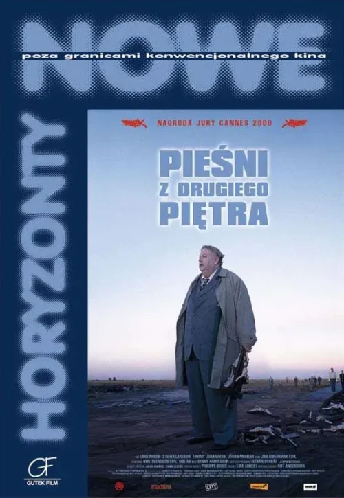 Plakat: Pieśni z drugiego piętra