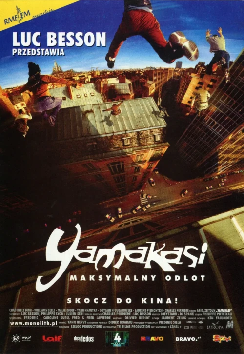 Plakat: Yamakasi - Współcześni samurajowie