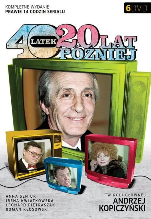 Plakat: 40-latek. 20 lat później