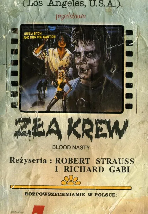 Plakat: Zła krew