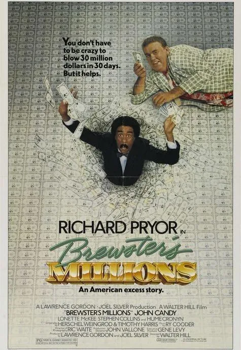 Plakat: Miliony Brewstera