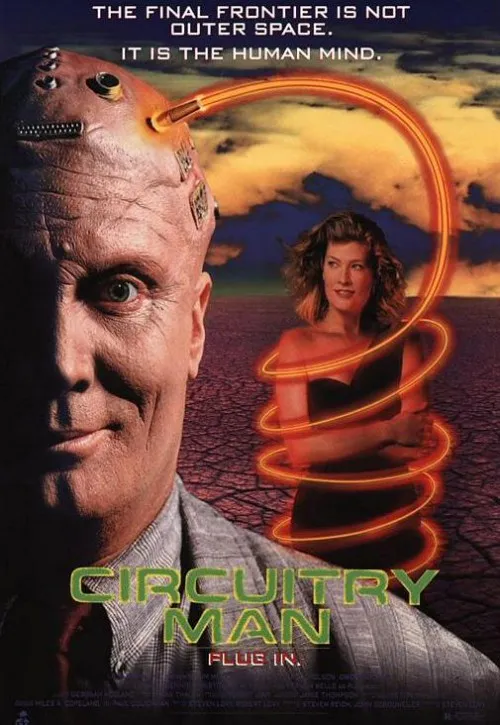 Plakat: Elektroniczny człowiek