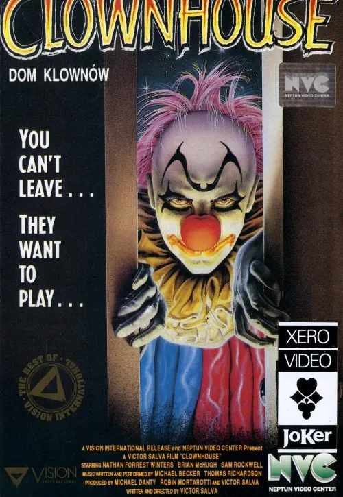 Plakat: Dom klownów