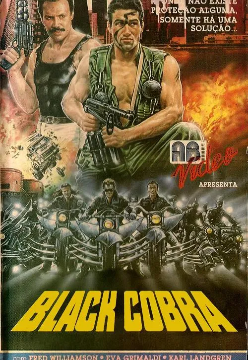 Plakat: Czarna kobra