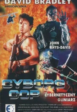 Plakat: Policyjny cyborg