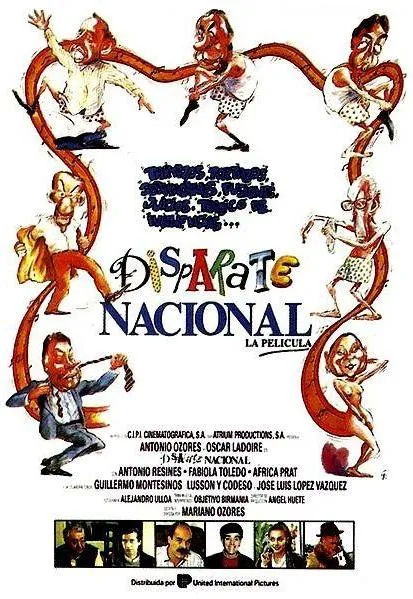 Plakat: Disparate nacional