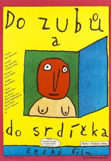 Plakat: Do zubů a do srdíčka
