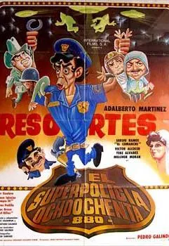 Plakat: El superpolicia ochoochenta 880