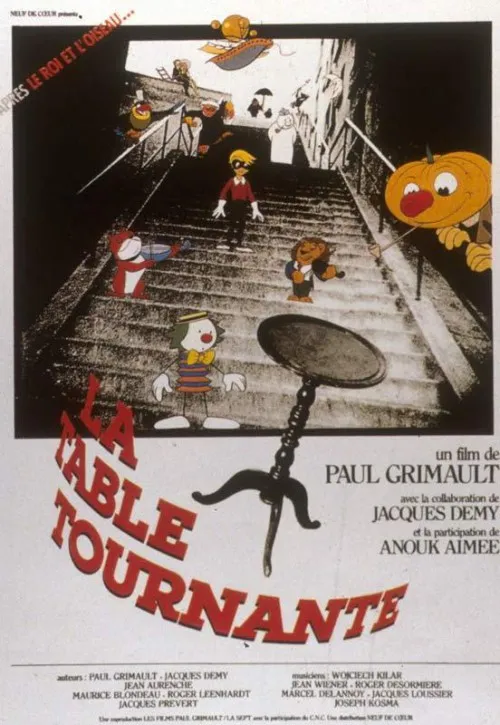 Plakat: La table tournante
