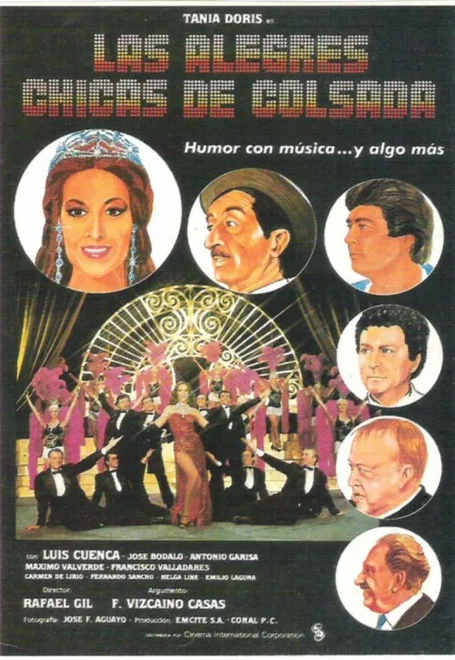 Plakat: Las alegres chicas de Colsada