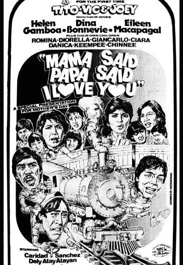 Plakat: Mama Said Papa Said I Love You