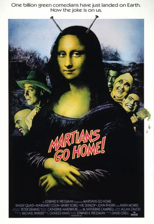 Plakat: Marsjanie do domu
