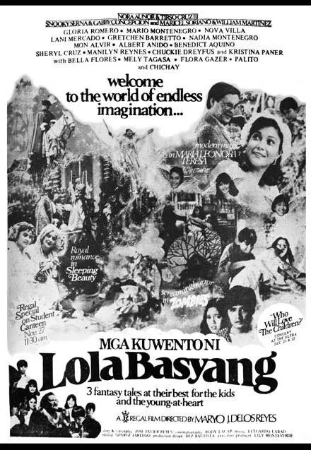 Plakat: Mga kwento ni Lola Basyang