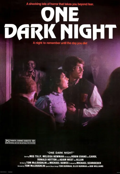 Plakat: Jedna ciemna noc