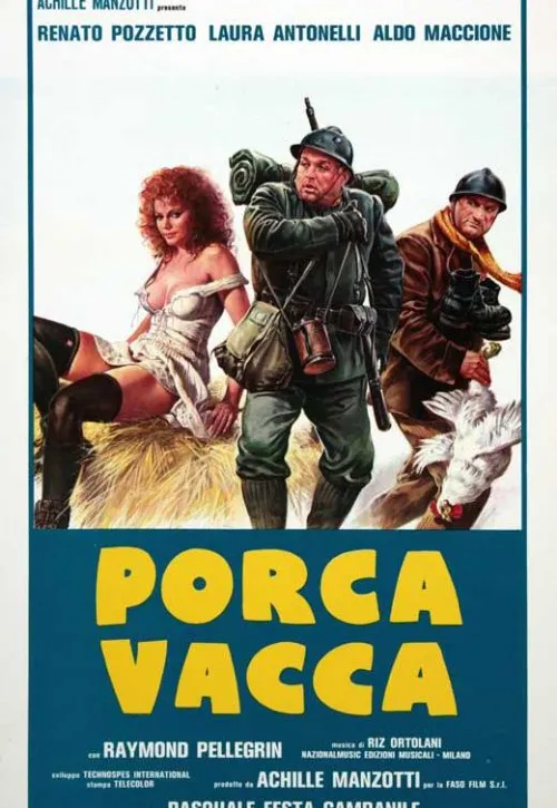 Plakat: Porca vacca