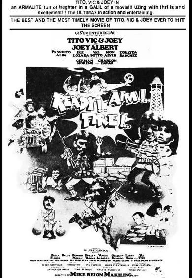 Plakat: Ready!... Aim!... Fire!...