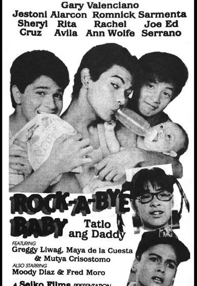 Plakat: Rock-a-Bye Baby: Tatlo ang Daddy
