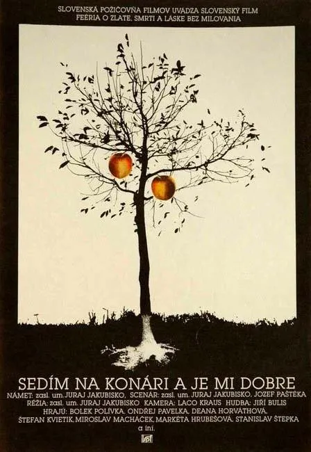 Plakat: Sedím na konári a je mi dobre