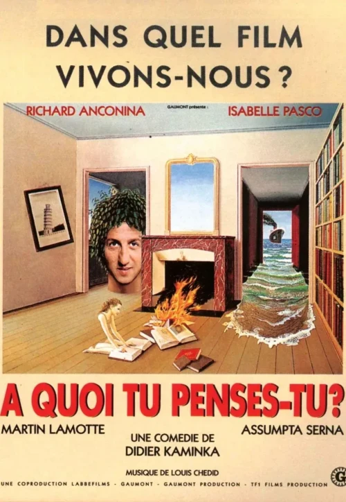 Plakat: À quoi tu penses-tu?