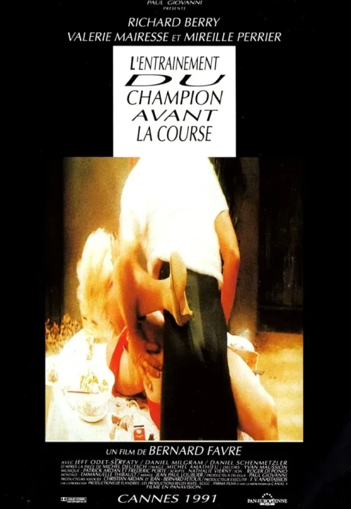 Plakat: L'entraînement du champion avant la course