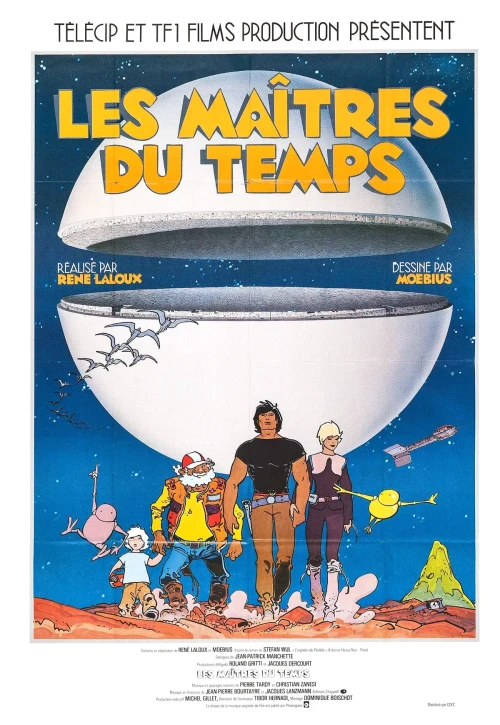Plakat: Les maîtres du temps