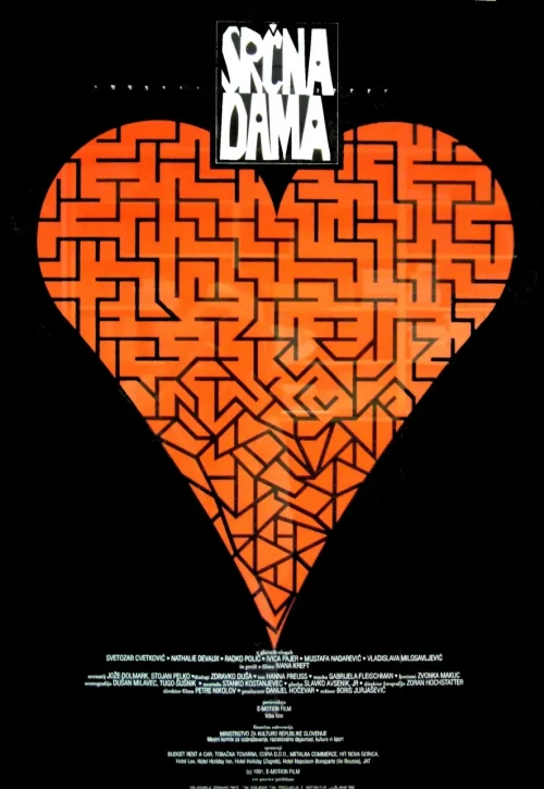 Plakat: Srčna dama