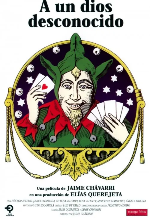 Plakat: A un dios desconocido