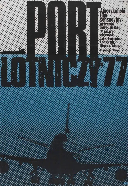 Plakat: Port lotniczy '77