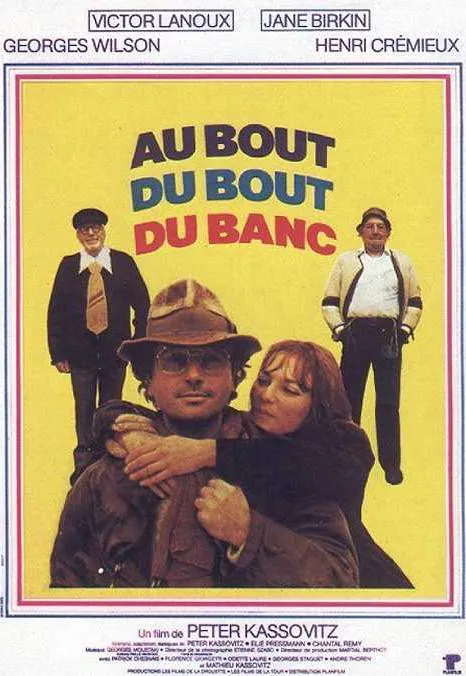 Plakat: Au bout du bout du banc