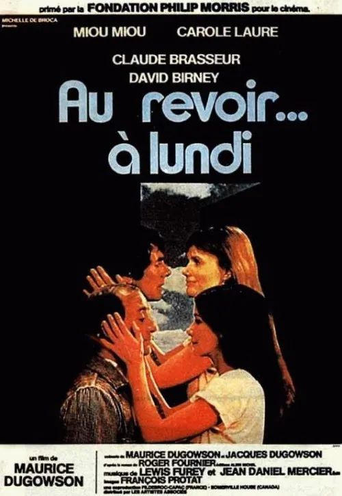 Plakat: Au revoir à lundi