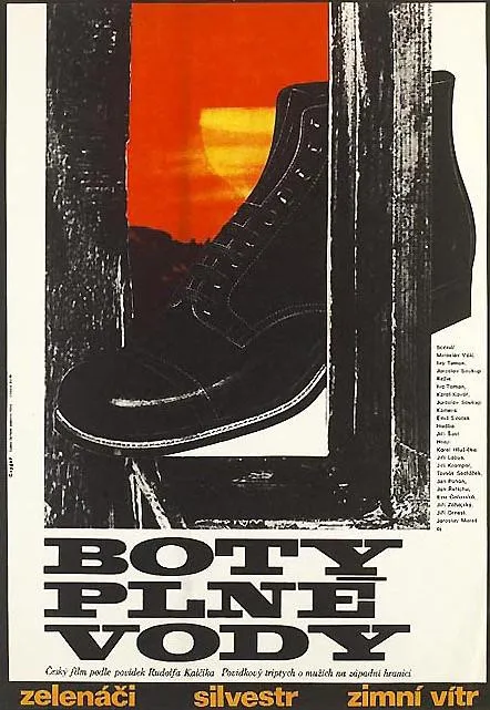 Plakat: Boty plné vody