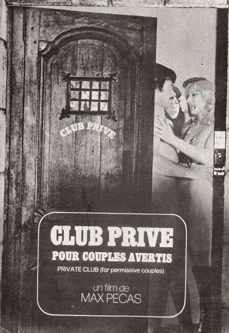 Plakat: Club privé pour couples avertis