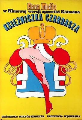 Plakat: Księżniczka czardasza