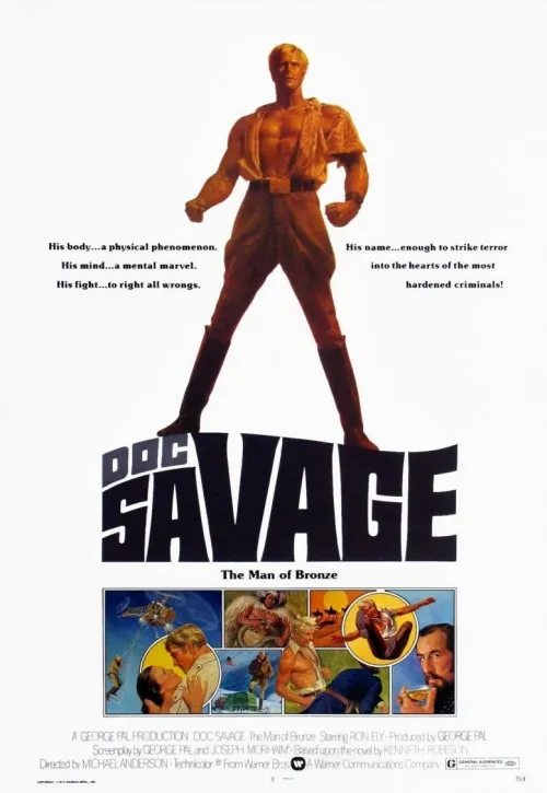 Plakat: Doc Savage: Człowiek ze spiżu