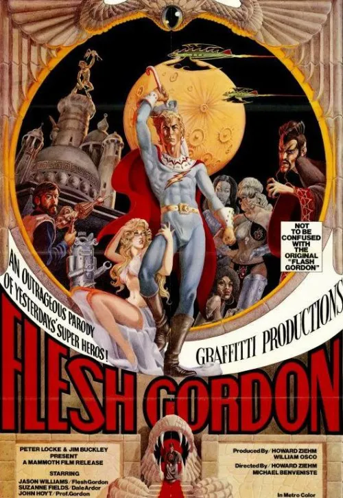 Plakat: Flesh Gordon