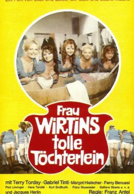 Plakat: Frau Wirtins tolle Töchterlein