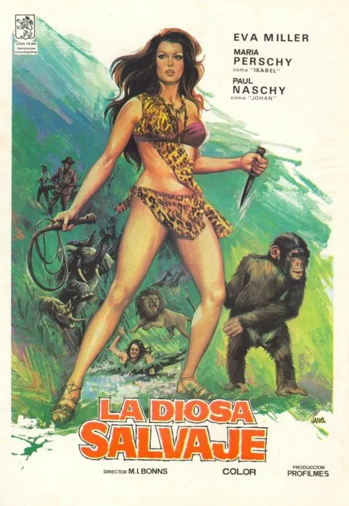 Plakat: La diosa salvaje